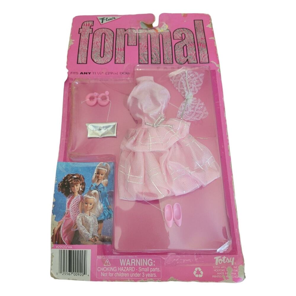 Vintage Totsy Flair Fashions Barbie Ms Flair Sandi Fashion Dolls New Wave 80s